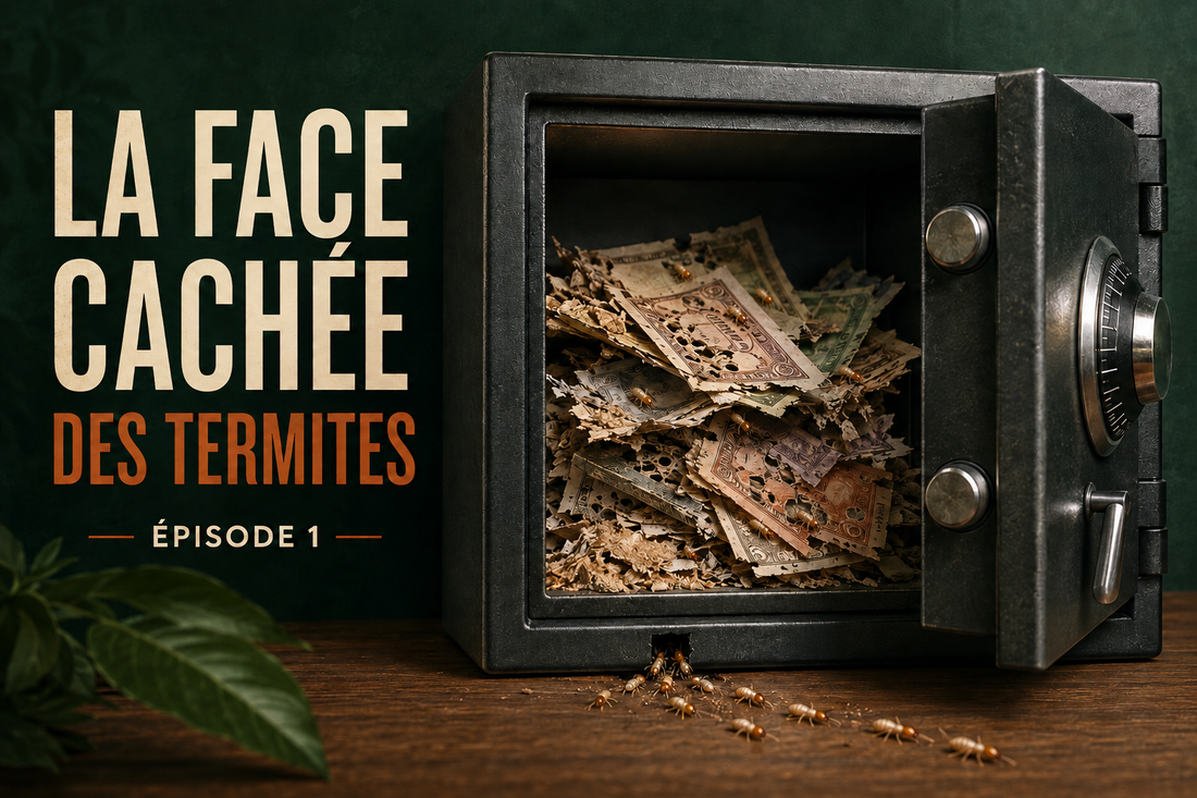 Épisode 1 — Des termites dévorent 26 000 € dans un coffre-fort