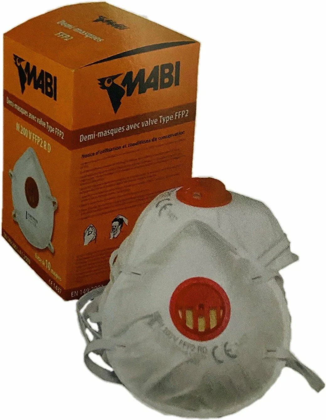 Masque FFP2 Jetable boîte de 10 unités - Pièges Termites