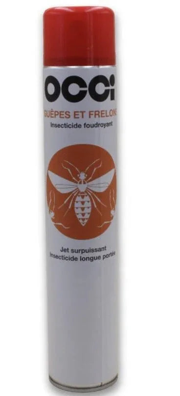 Bombe à Guêpes Frelons Bourdons Frelons asiatiques 750 ml - Pièges Termites