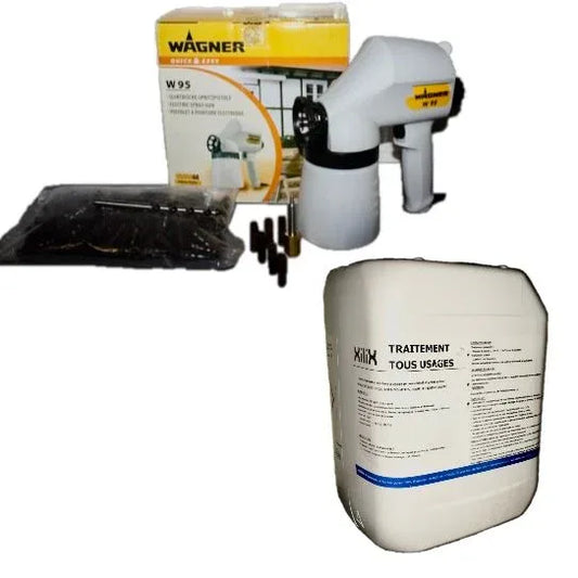 Termite Injection Kit Pompes & Kits Wagner – Pulvérisation, injection & traitement du bois ...
