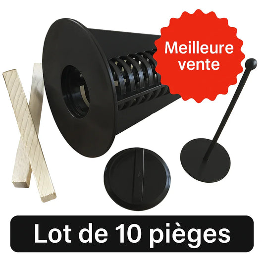 Anti Termite 10 Pièges de Détection Surveillance Terrain - Pièges Termites