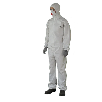 Combinaison Poussière Papier à Capuche XL + 1 Paire de Gants - Pièges Termites