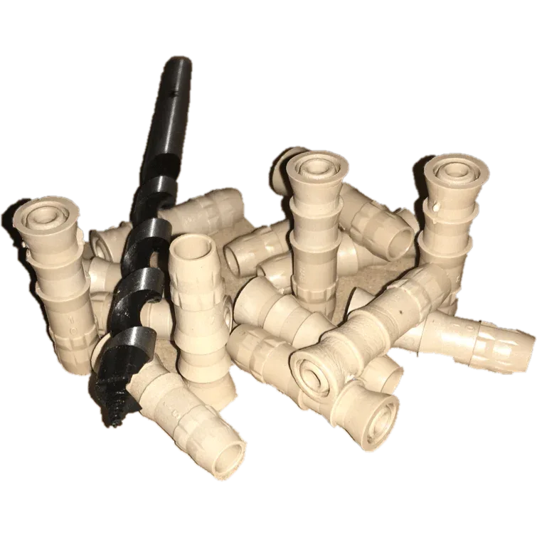 Injecteur bois Ø9.5 + mèche offerte – 3 formats et 3 coloris - Pièges Termites