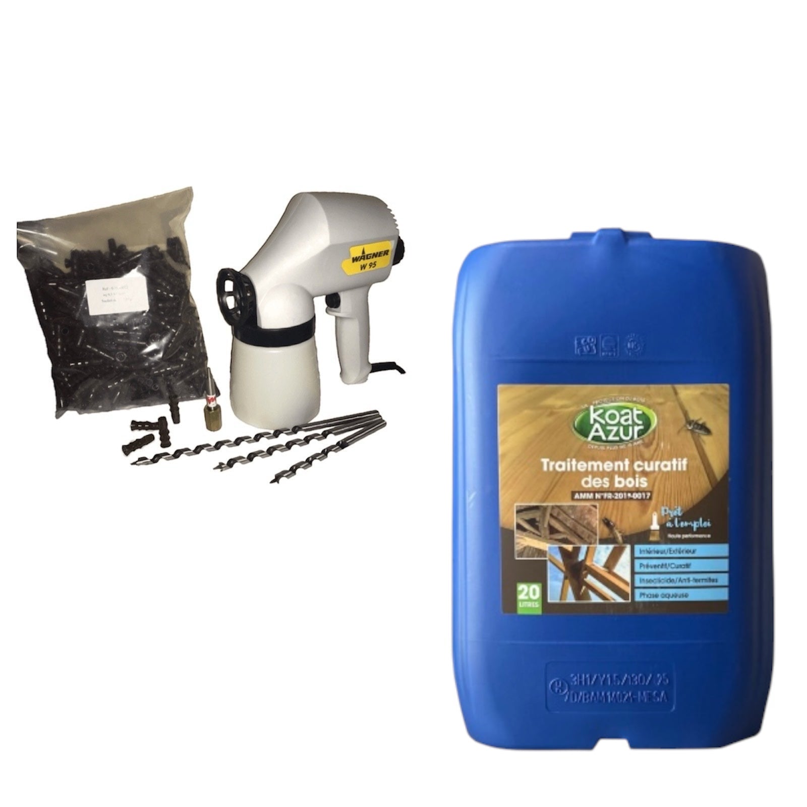 KIT CHARPENTE KOAT AZUR 20 L