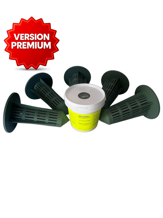 10 Station de Détection Termite-Ator + 750grs de pâte Hexaflumeron