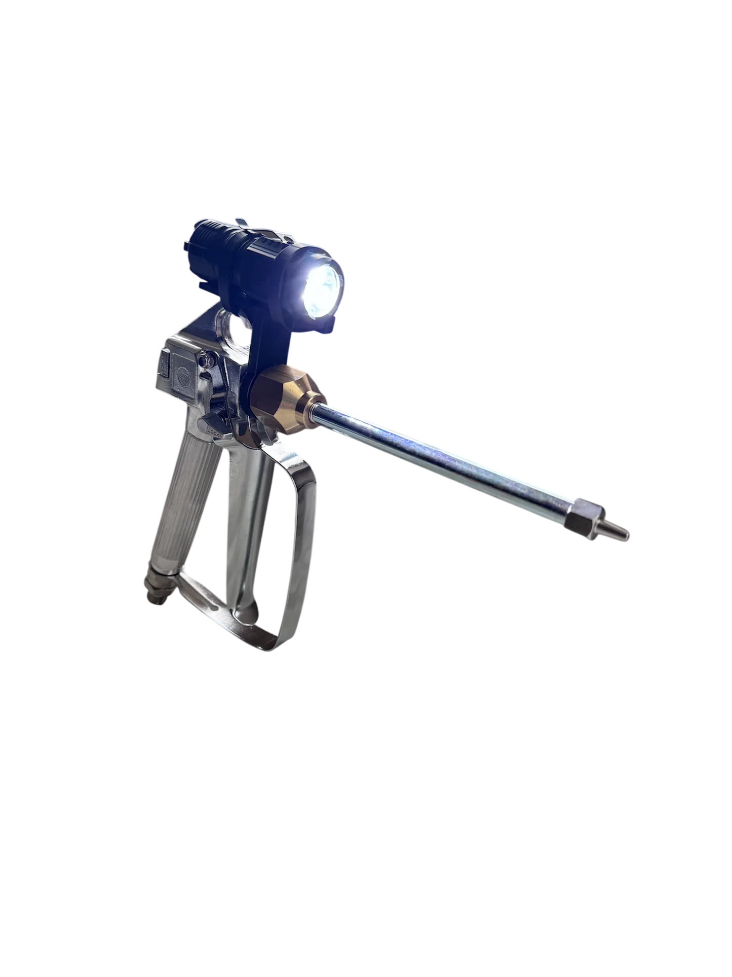 Kit pistolet d’injection charpente avec embout et éclairage LED intégré - Pièges Termites