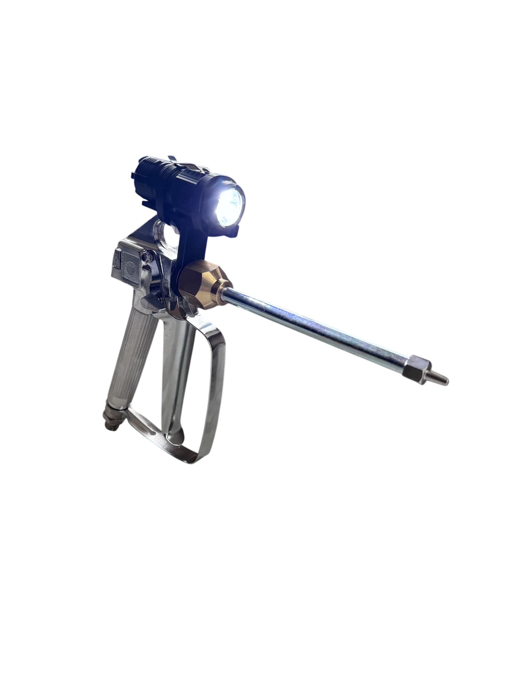 Kit pistolet d’injection charpente avec embout et éclairage LED intégré - Pièges Termites