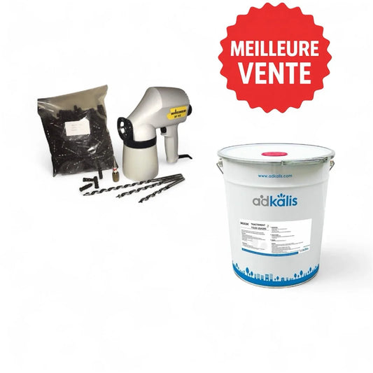 Kit charpente Wagner 95 Embout-injecteur-mèche-20L XILIX 3000 P - Pièges Termites