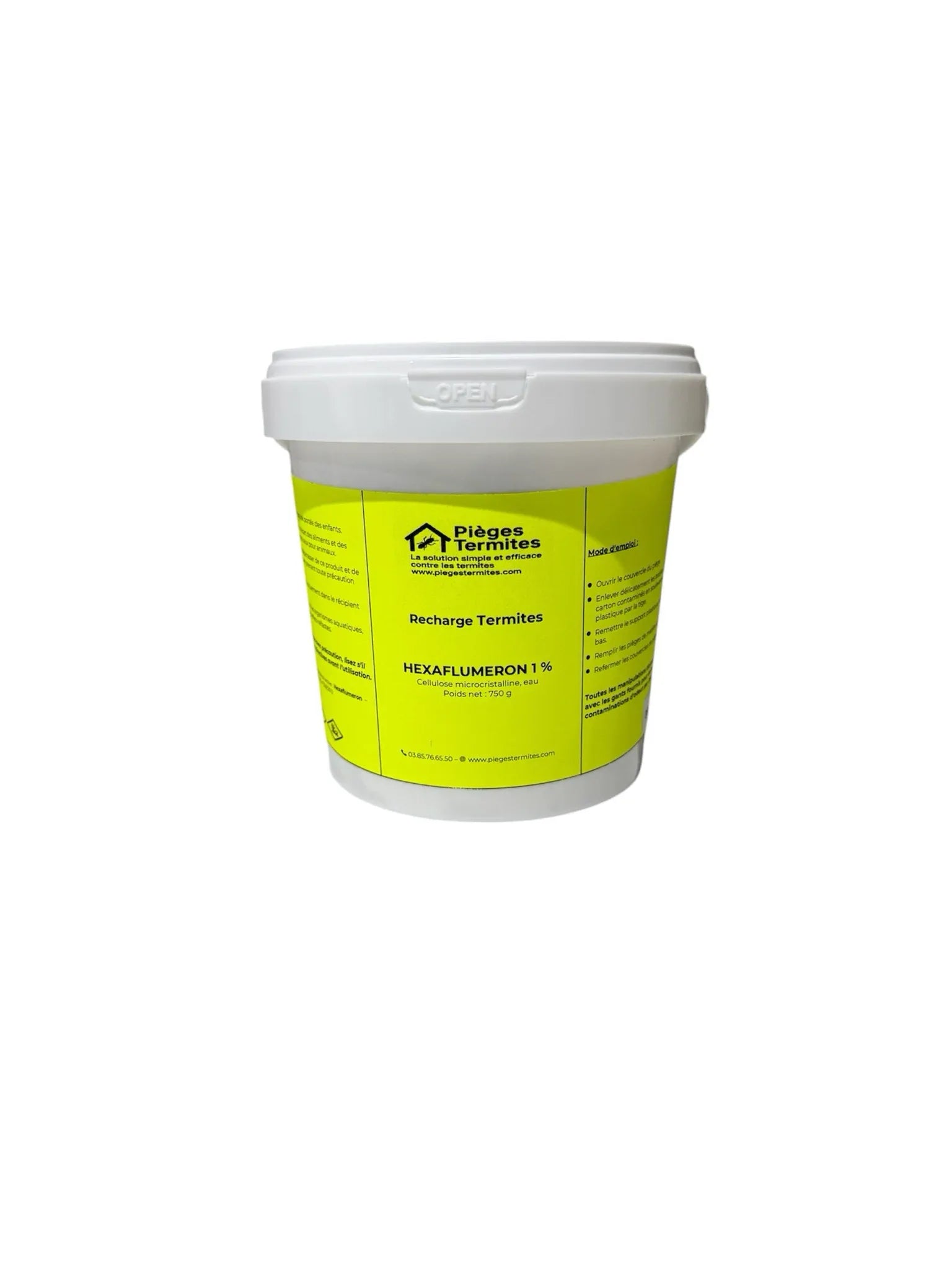 Pâte AntiTermites Hexaflumeron 750 g Appât Curatif 1 Pièges Termites — free download