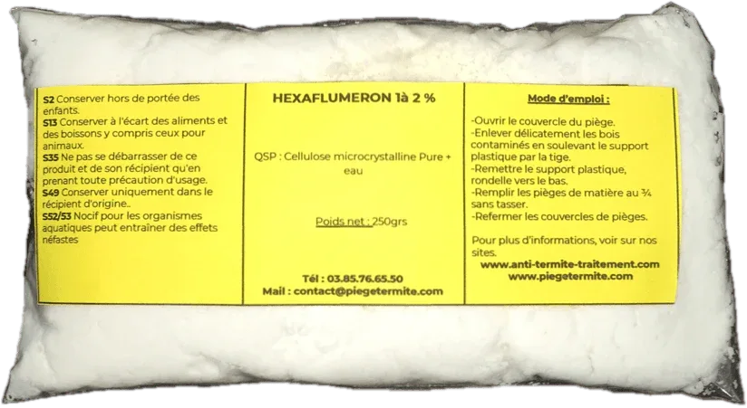 Recharge Boîtier Mural Cordonnet Termites 250 grs - Pièges Termites