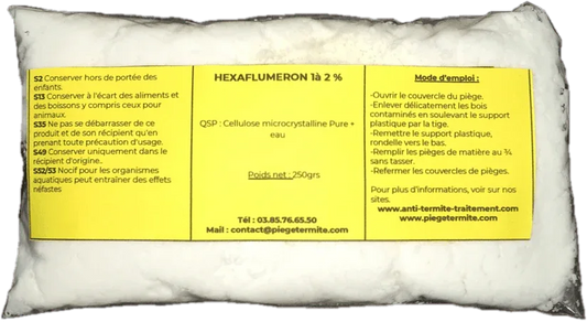 Recharge Boîtier Mural Cordonnet Termites 250 grs - Pièges Termites