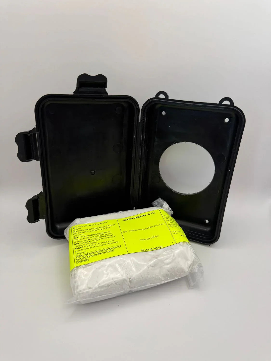 Boîtier Termite-Ator station Hexaflumeron pour cordon termites impression 3D - Pièges Termites