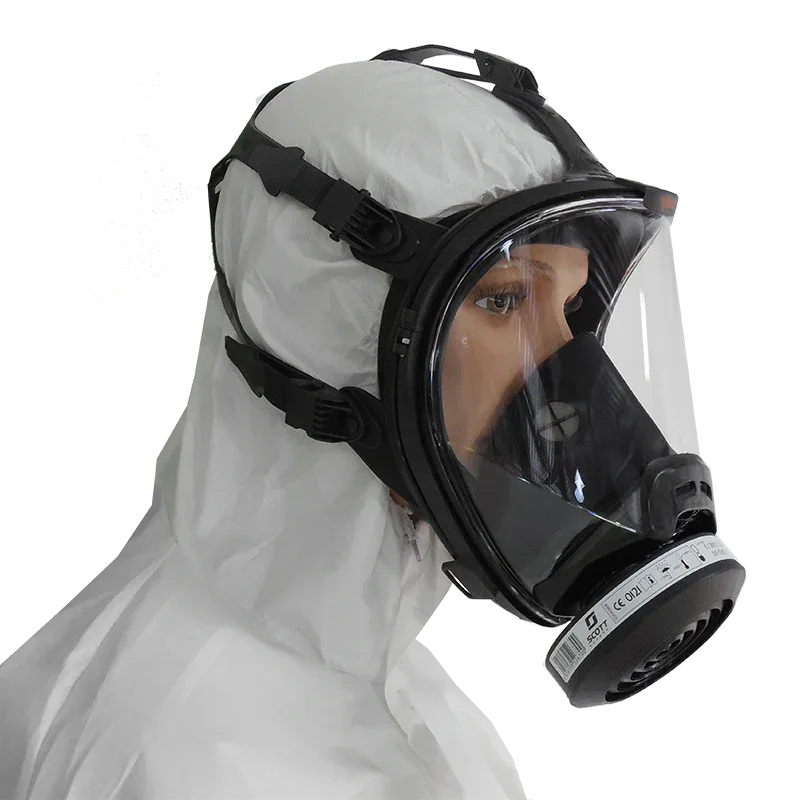 MASQUE PANORAMIQUE AVEC CARTOUCHE A2B2P3R - Pièges Termites