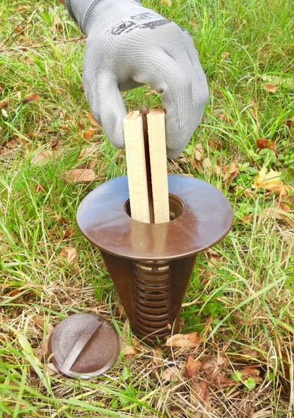 10 Pièges de Détection Surveillance Termites + 750grs de pâte Hexaflumeron